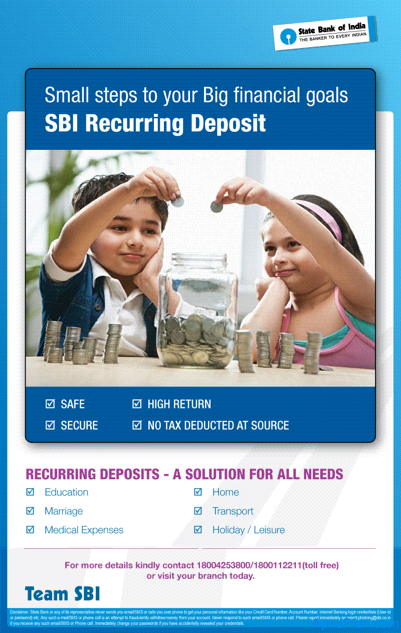 Sbi recurring deposit